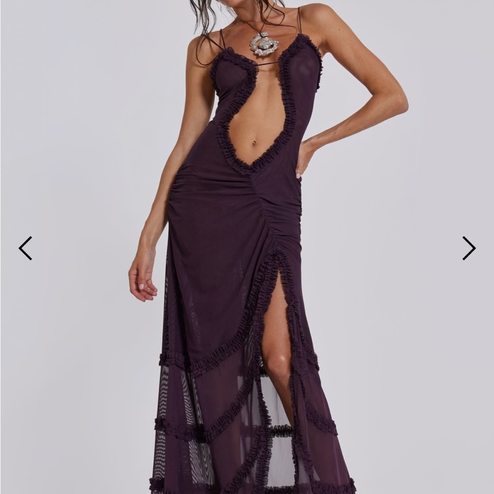 Jaded London Fatale Dress in Dusk